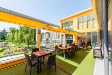 Pizzeria Freibad Bozen - Terrasse